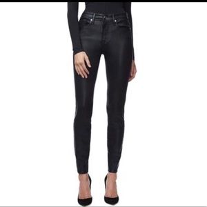 Good American Good Legs Coated Jeans